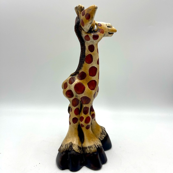 1992 Beasties Of The Kingdom “Geraldine Giraffe” Sculpture Signed by John Raya - Picture 8 of 15